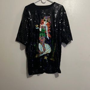 Sequin gown